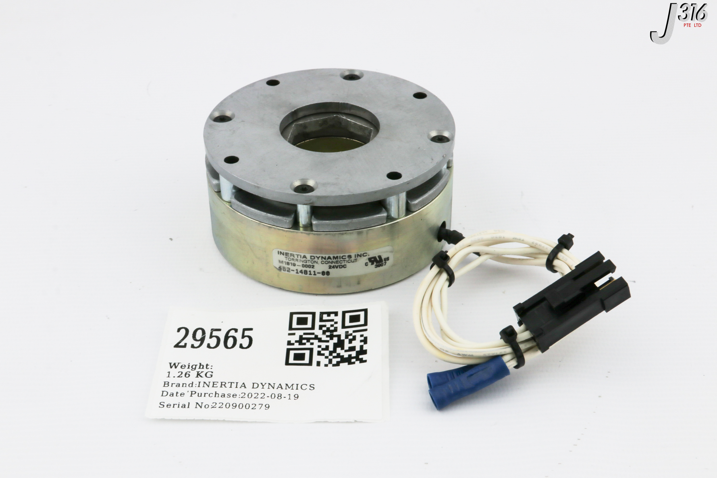 N！ 29565 INERTIA DYNAMICS BRAKE SPRING APPLIED 24VDC, 482-14811-00